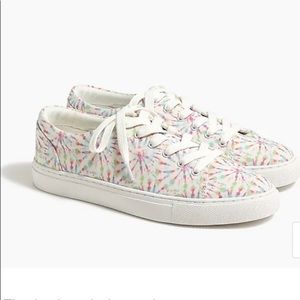 Jcrew Tie-dyed road trip sneakers